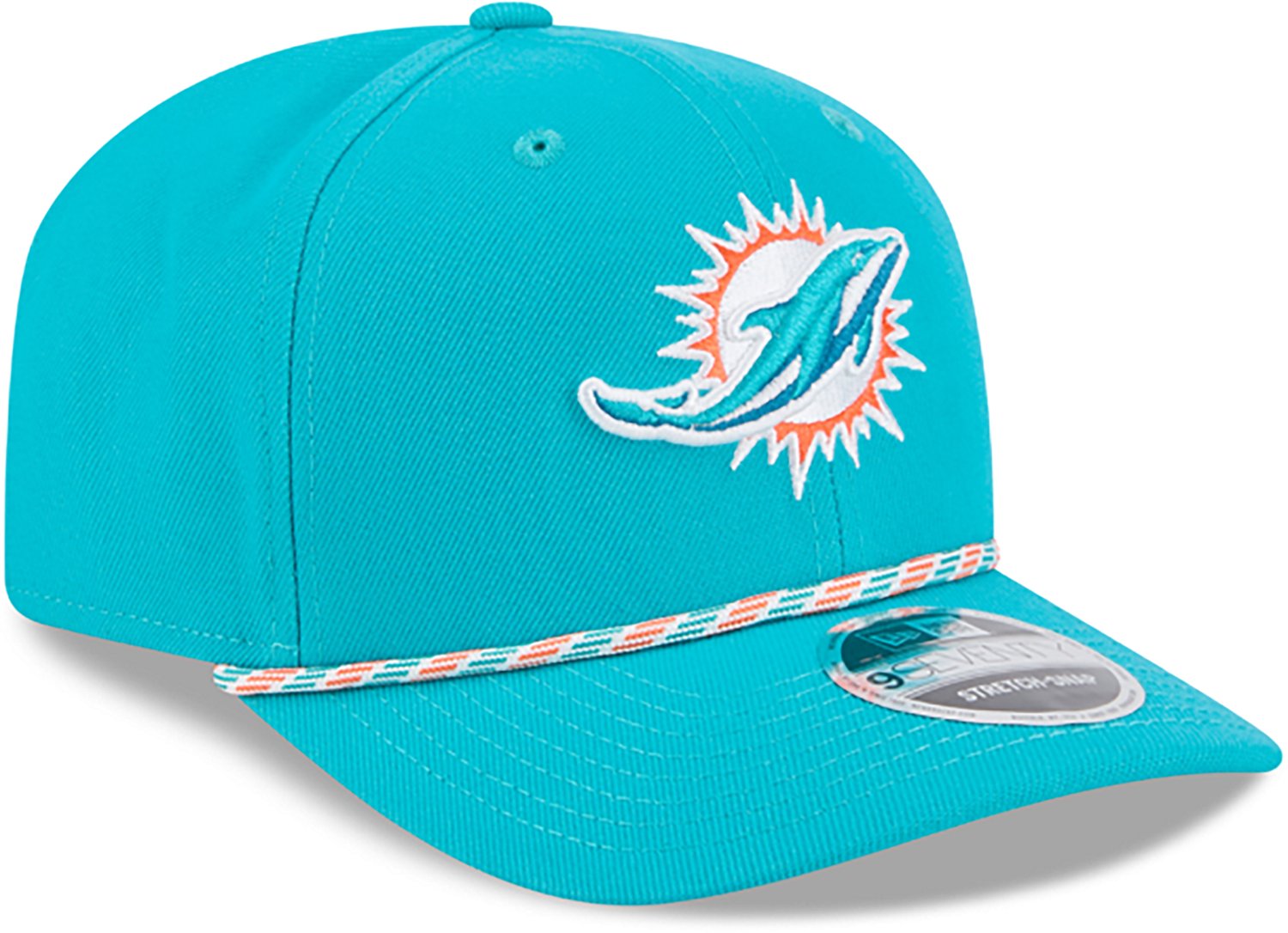 New Era Men's Miami Dolphins Multi-Rope OTC 9SEVENTY Cap  - view number 3