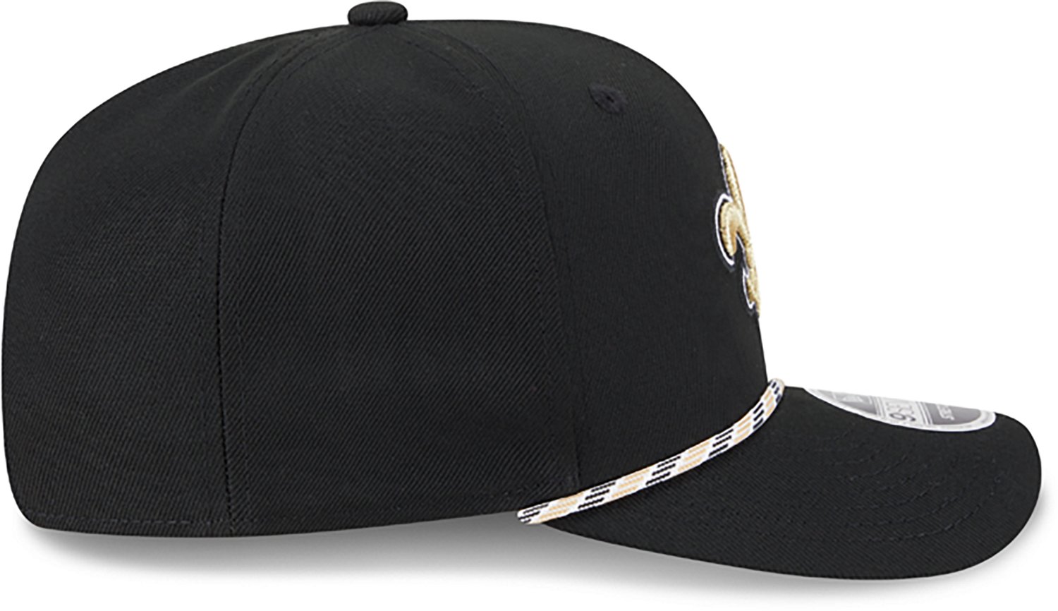 New Era Men's New Orleans Saints Multi-Rope OTC 9SEVENTY Cap  - view number 5
