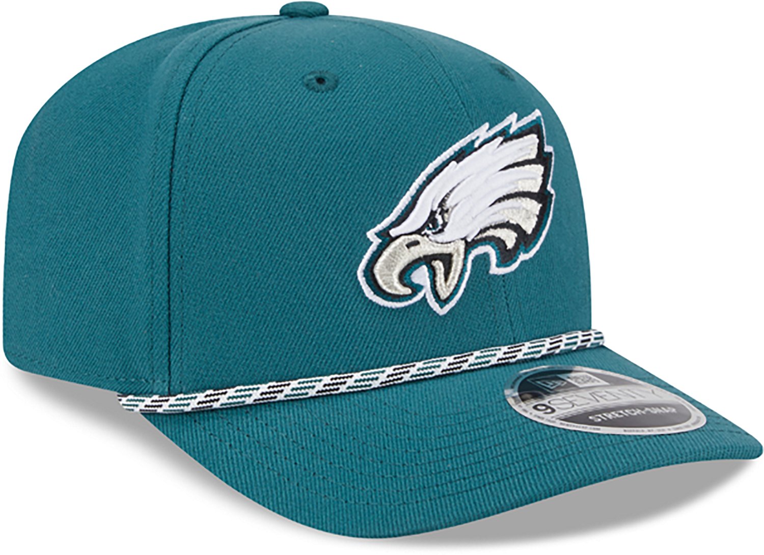 New Era Men's Eagles Multi Rope OTC 9SEVENTY Cap - view number 3