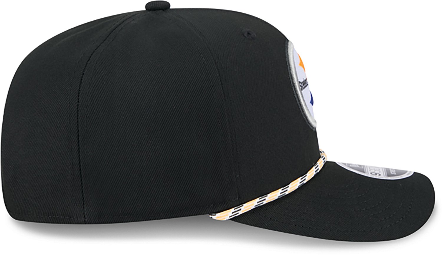 New Era Men's Pittsburgh Steelers Multi-Rope OTC 9SEVENTY Cap  - view number 5