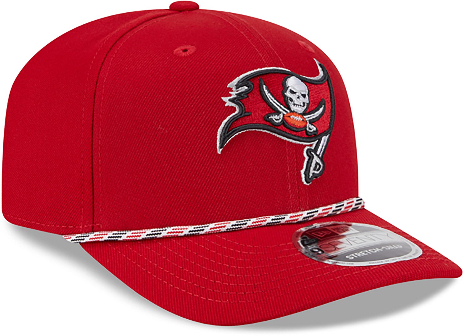 New Era Men's Tampa Bay Buccaneers Multi-Rope OTC 9SEVENTY Cap  - view number 3