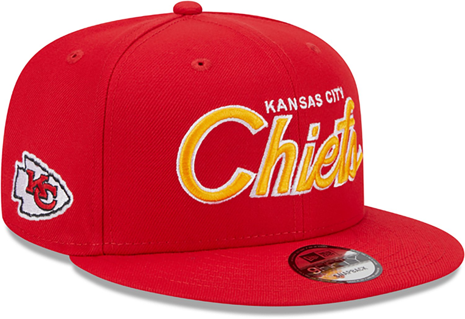 New Era Men’s Kansas City Chiefs Script OTC 9FIFTY Cap  - view number 3