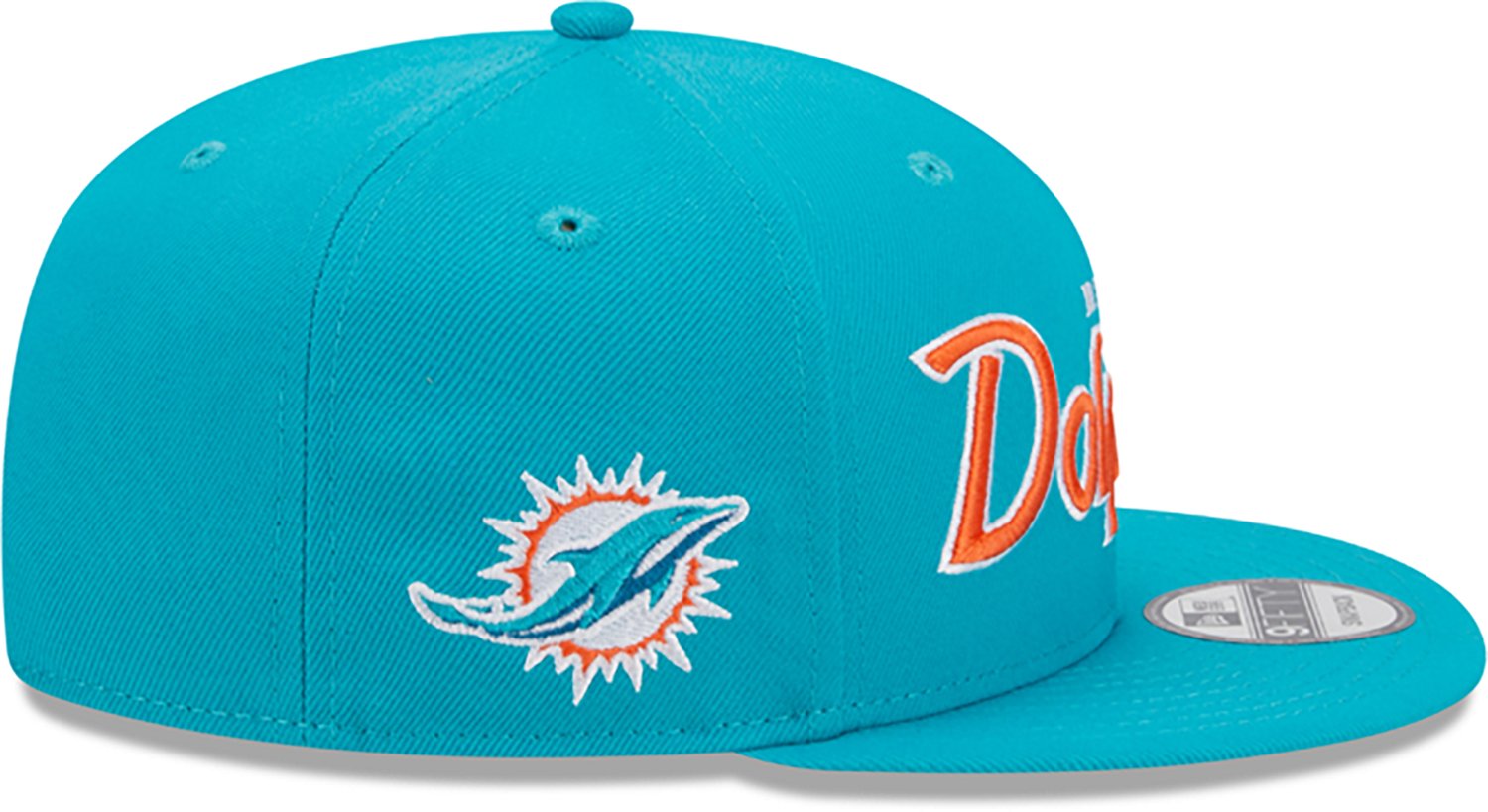 New Era Men's Dolphins Script OTC 9FIFTY Cap - view number 5