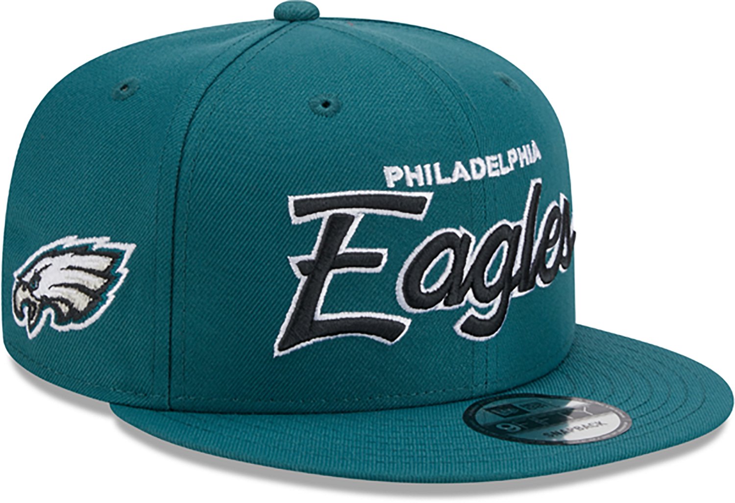 New Era Men's Eagles Script OTC 9FIFTY Cap - view number 3