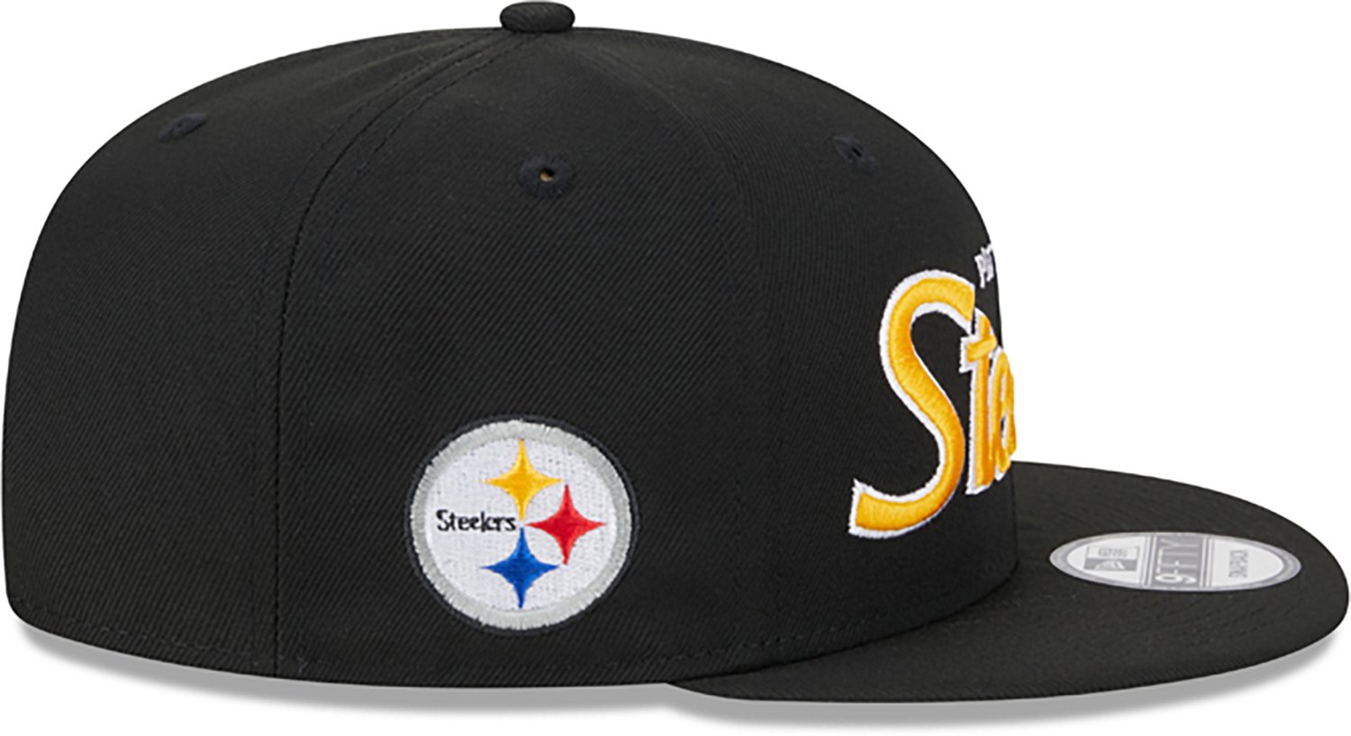 New Era Men's Steelers Script OTC 9FIFTY Cap - view number 5