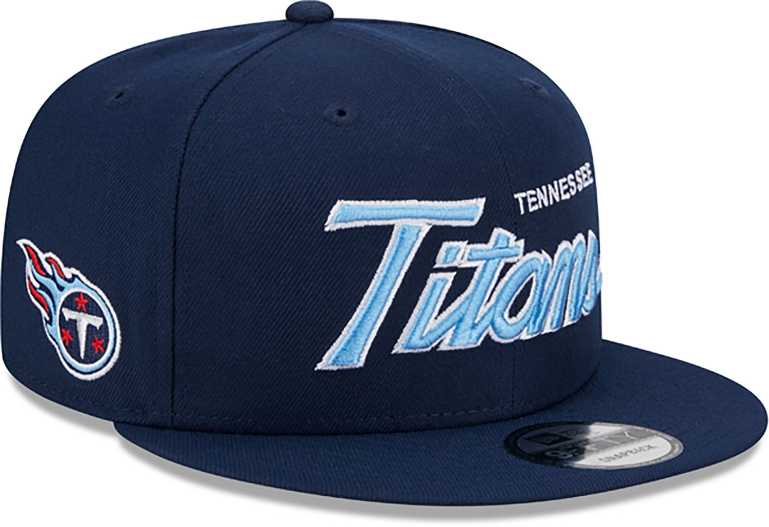 New Era Men’s Tennessee Titans Script OTC 9FIFTY Cap  - view number 3