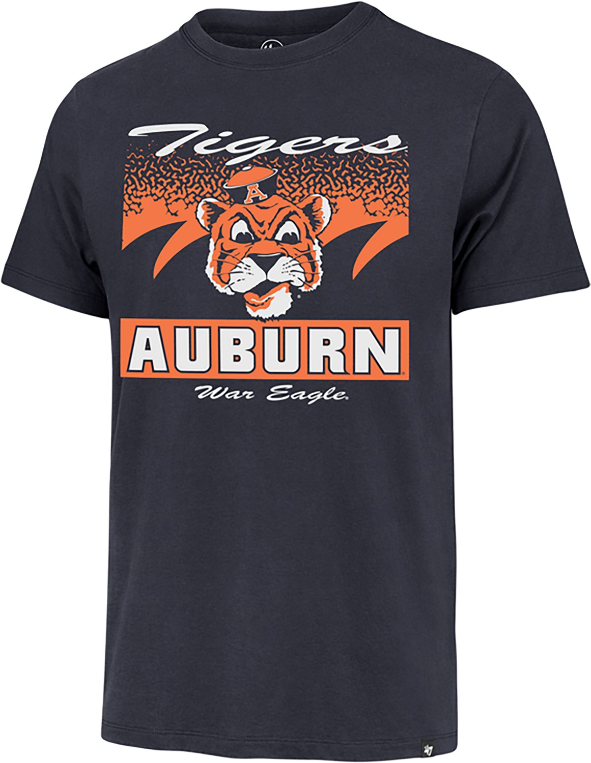 47 Brand Men’s Auburn Waver Franklin Navy T-Shirt (XL) | Academy Sports \u0026 Outdoors, image size:1320x1320