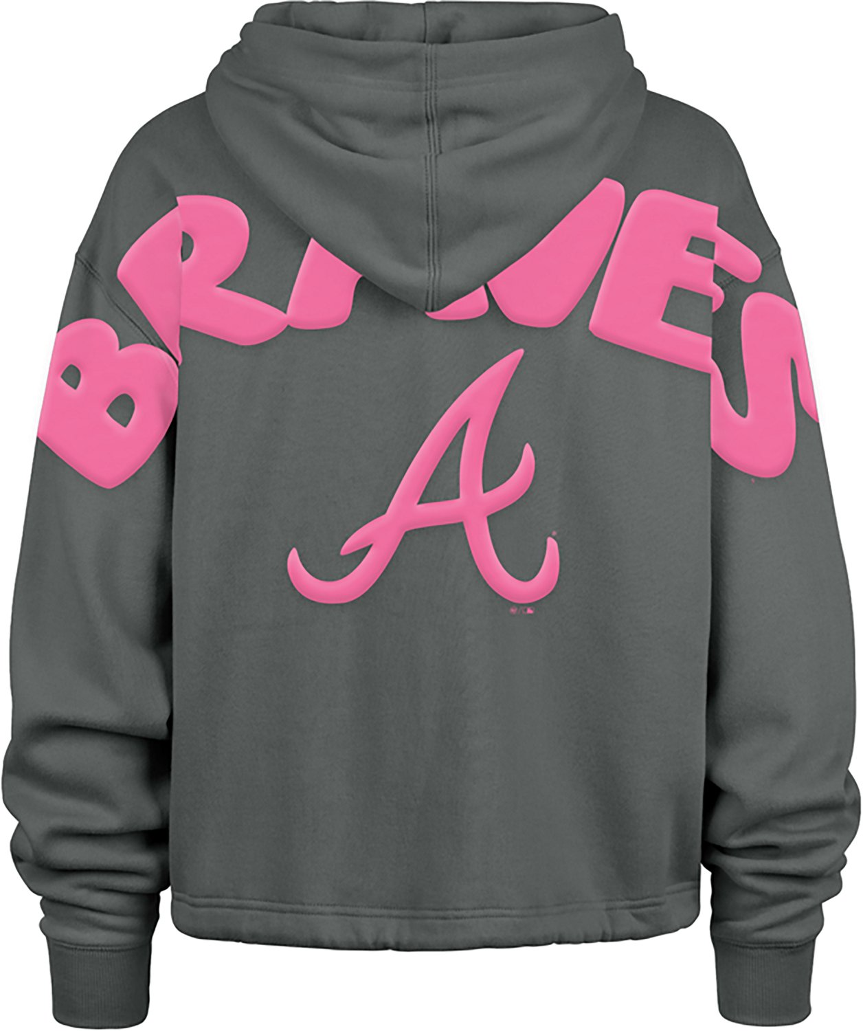 '47 Women's Atlanta Braves Bright Side Venice Long Sleeve Hoodie - view number 2