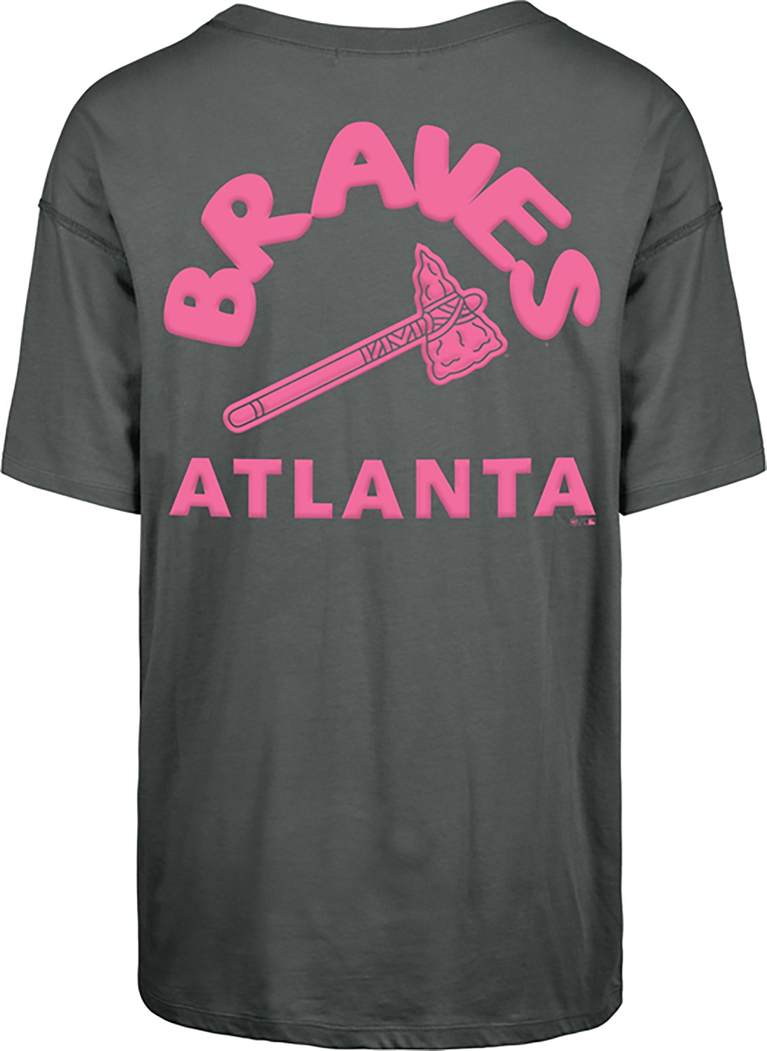 '47 Women's Atlanta Braves High Spirits Sadie Short Sleeve T-shirt - view number 2