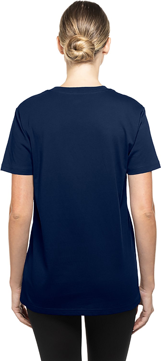 New Era Women's Houston Astros Ditsy Print Fill Scoop Neck T-shirt - view number 5