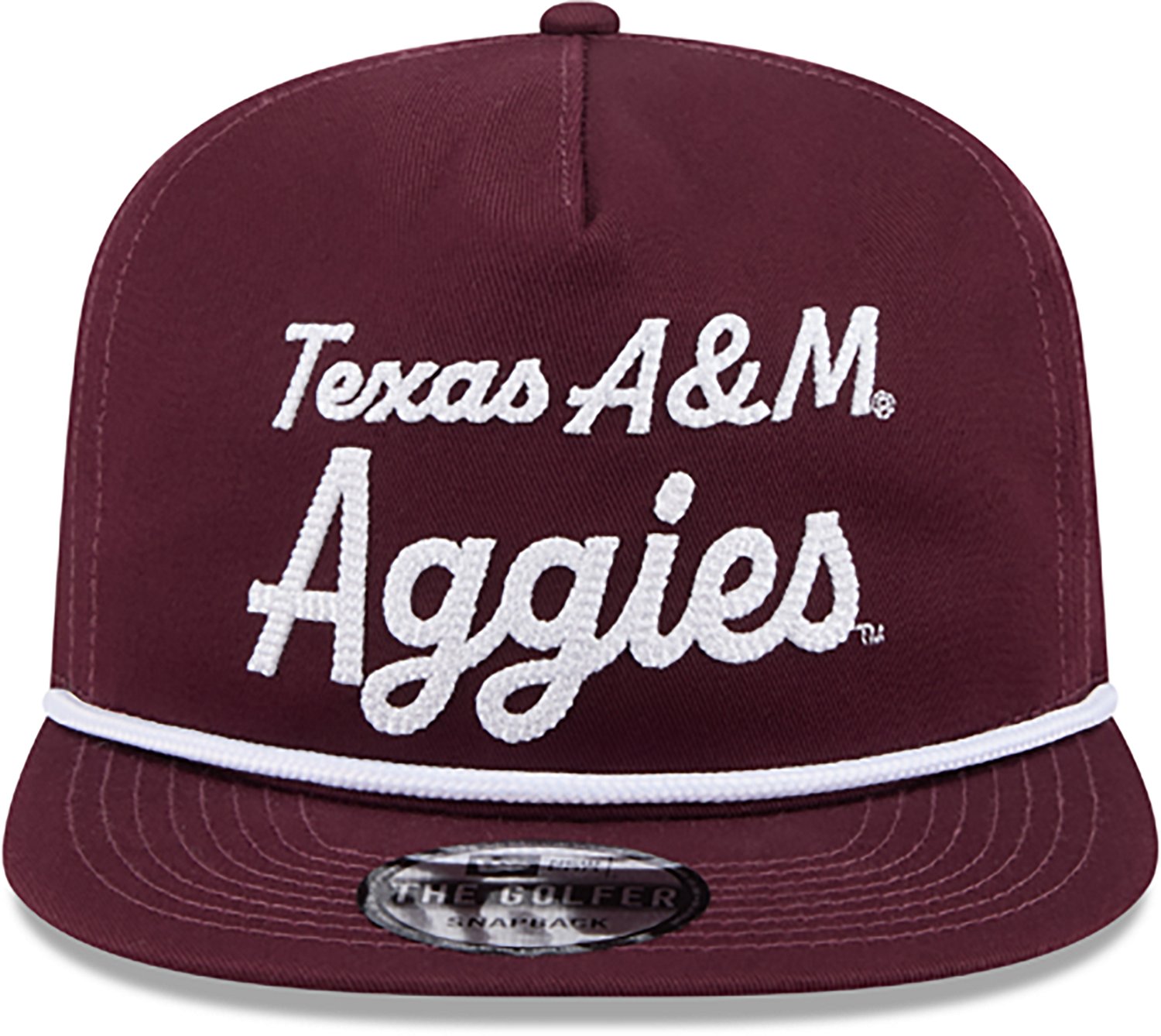 New Era Men's Texas A&M University Team Script Golfer Cap  - view number 2