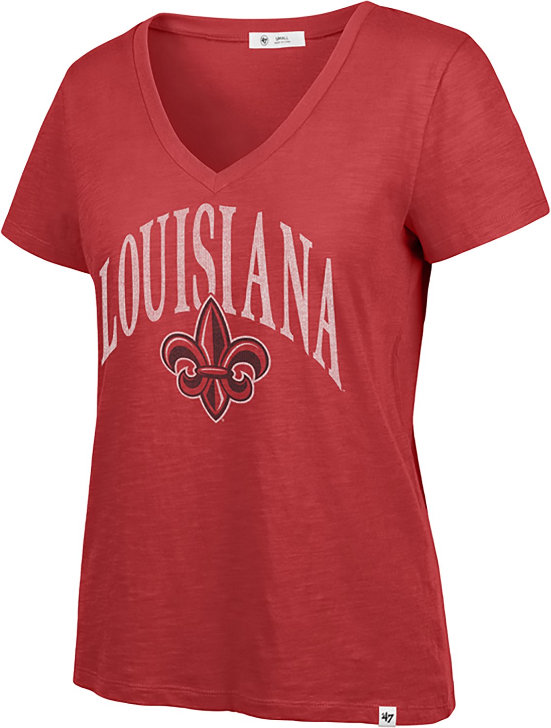47 Women's Louisiana-Lafayette Tried N True Slub V-neck T-shirt - view number 1
