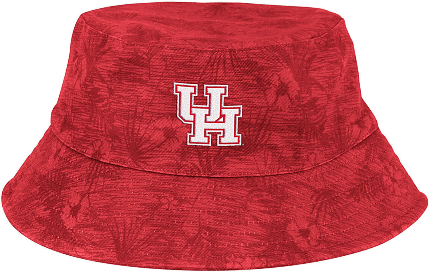 Colosseum Athletics Men's University of Houston Cougars Groves Cabana Bucket Hat - view number 2
