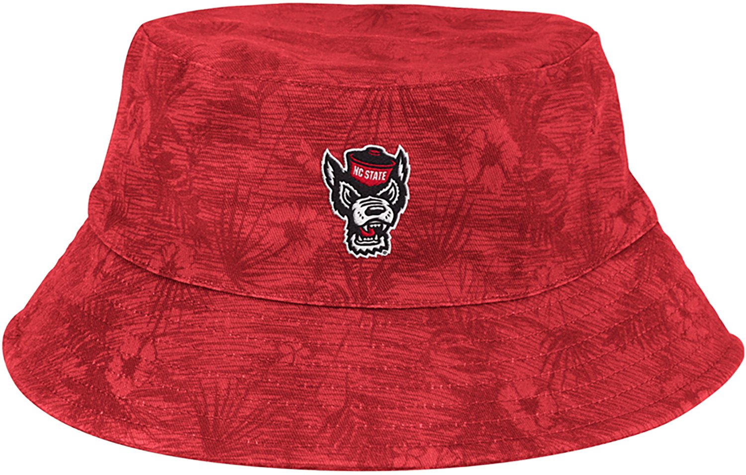 Colosseum Athletics Men's North Carolina State University Wolfpack Groves Cabana Bucket Hat - view number 2