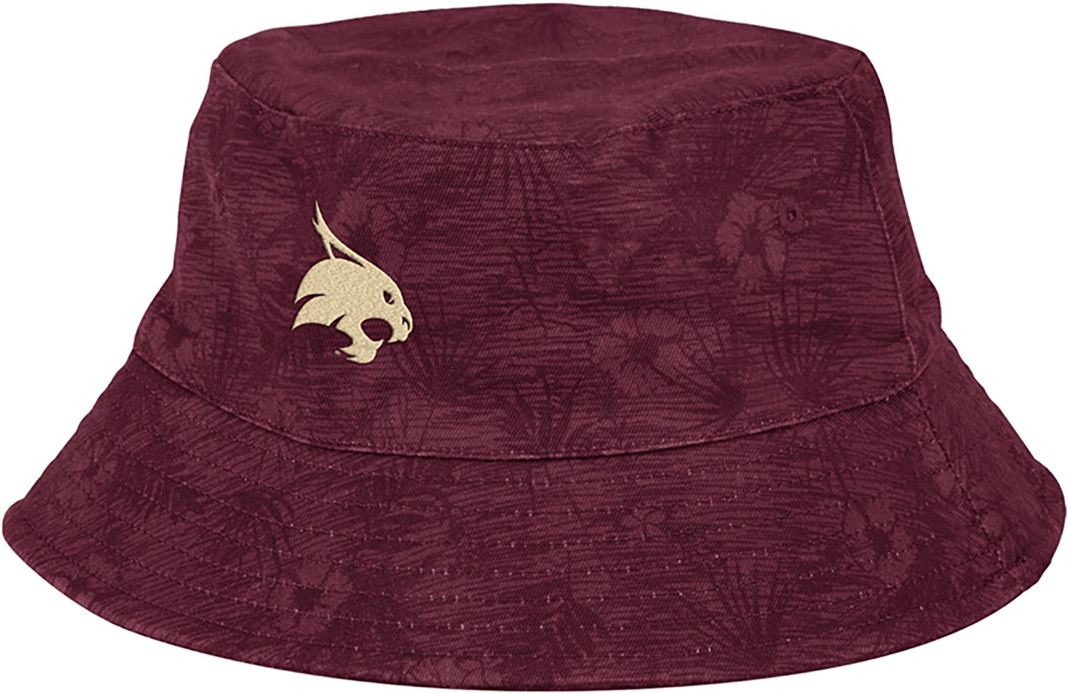Colosseum Athletics Men's Texas State University Bobcats Groves Cabana Bucket Hat