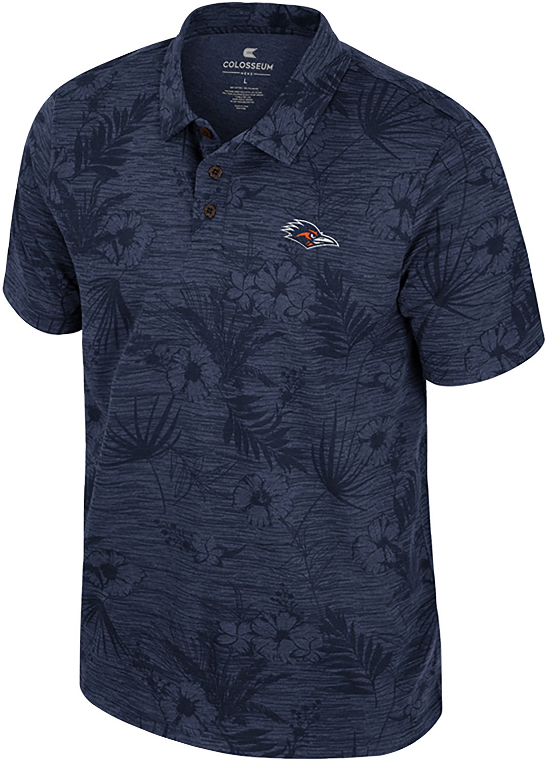 Colosseum Athletics Men's UTSA Groves Printed Polo Shirt - view number 1