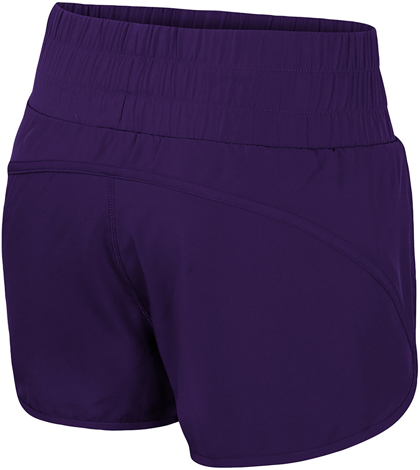 Colosseum Athletics Women's LSU Stop By High Waist Shorts - view number 2