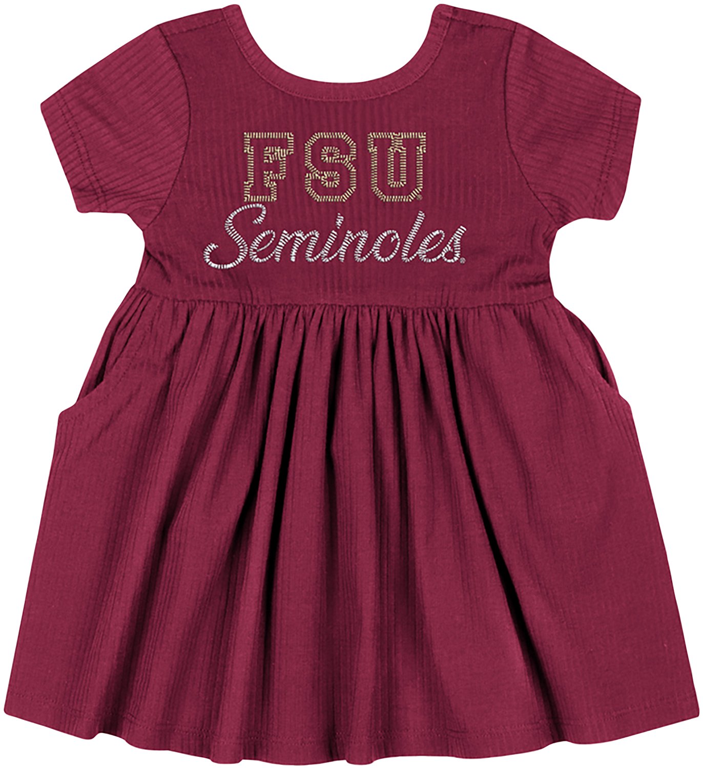 Colosseum Athletics Infants' Florida State Flarietta Short Sleeve Dress