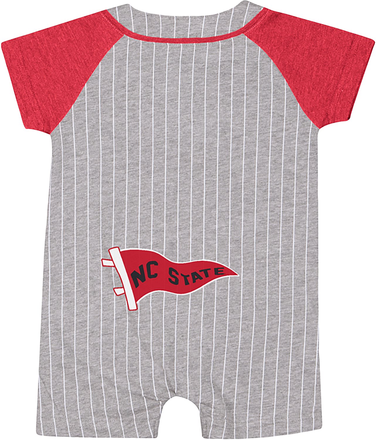 Colosseum Athletics Infants' NC State Airball Short Sleeve Romper - view number 2