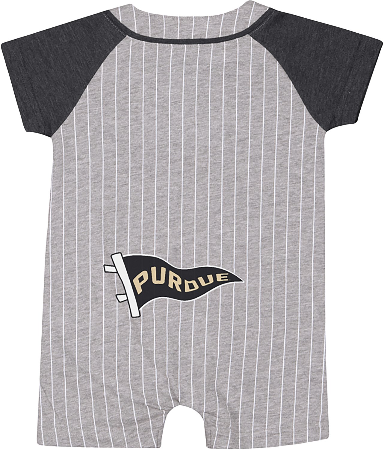 Colosseum Athletics Infants' Purdue Airball Short Sleeve Romper - view number 2
