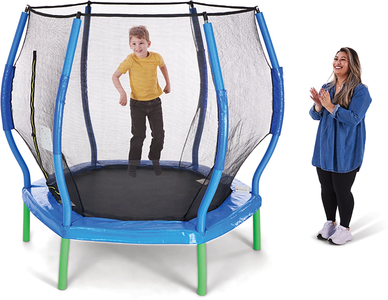 AGame 7 ft Round Trampoline with Sunshade Cover - view number 3
