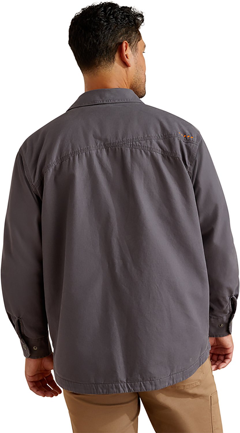 Ariat Men's Rebar Canvas Shirt Jacket - view number 2