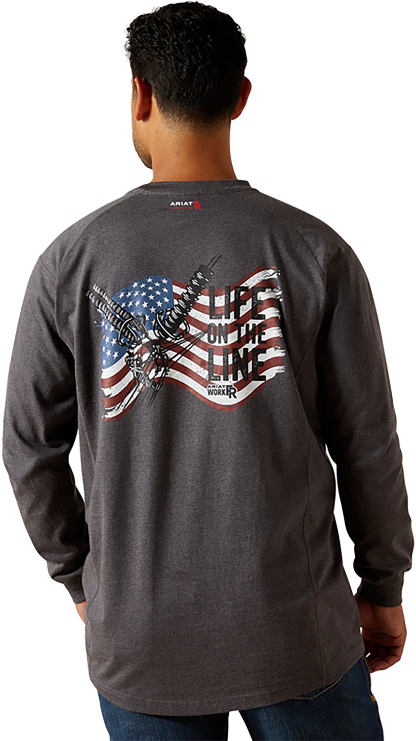 Ariat Men's Air Lineman Flame-resistant T-shirt - view number 2