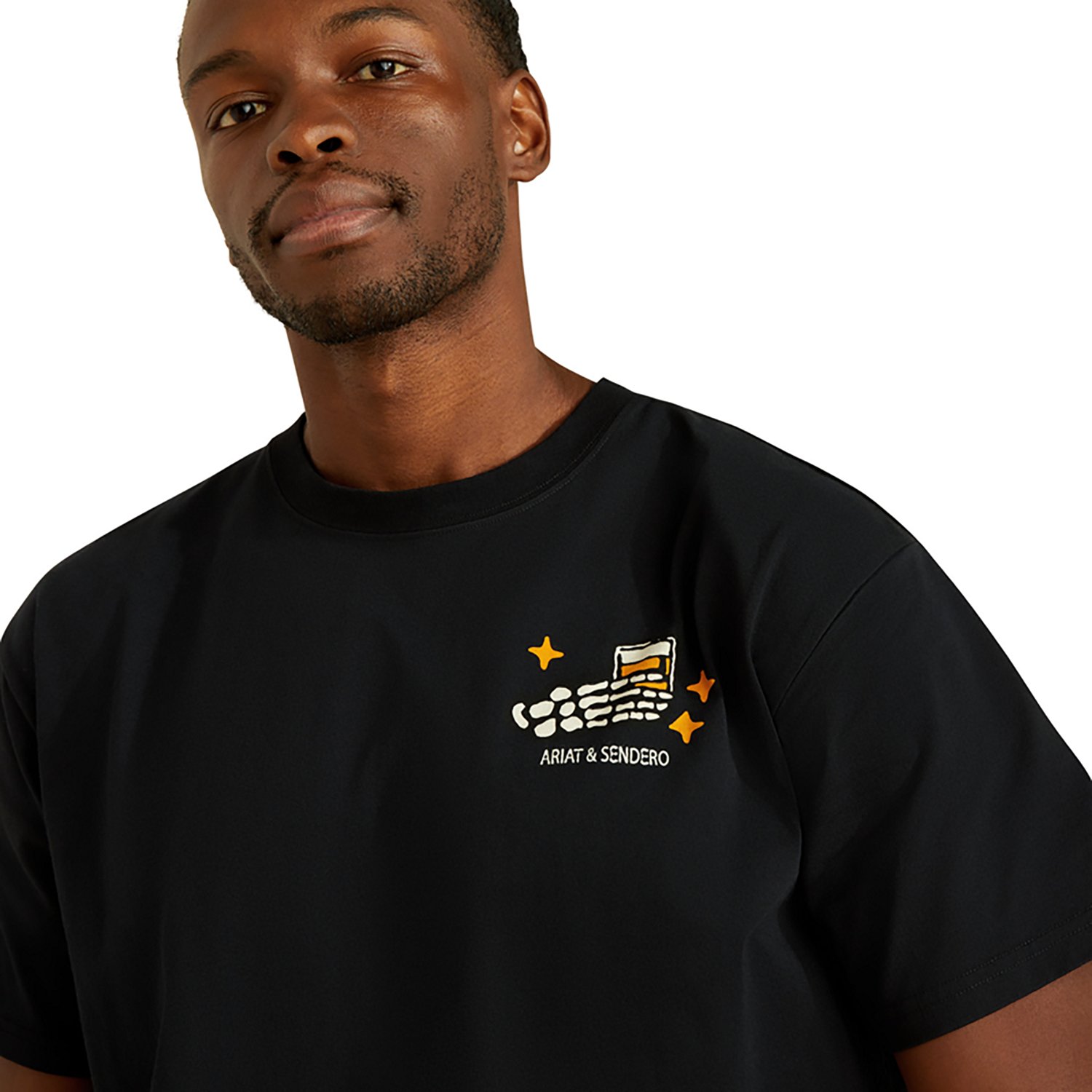 Ariat Men's Sendero When Life Gives You Agaves Short Sleeve Crew Graphic T-shirt - view number 3