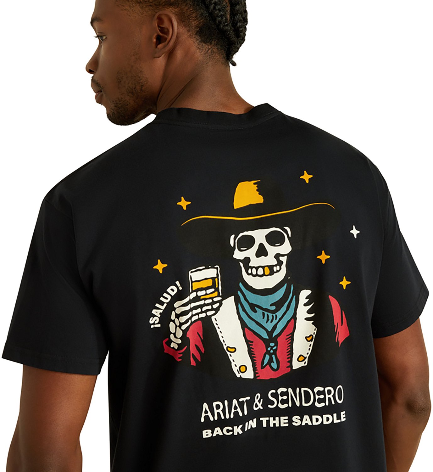 Ariat Men's Sendero When Life Gives You Agaves Short Sleeve Crew Graphic T-shirt - view number 4