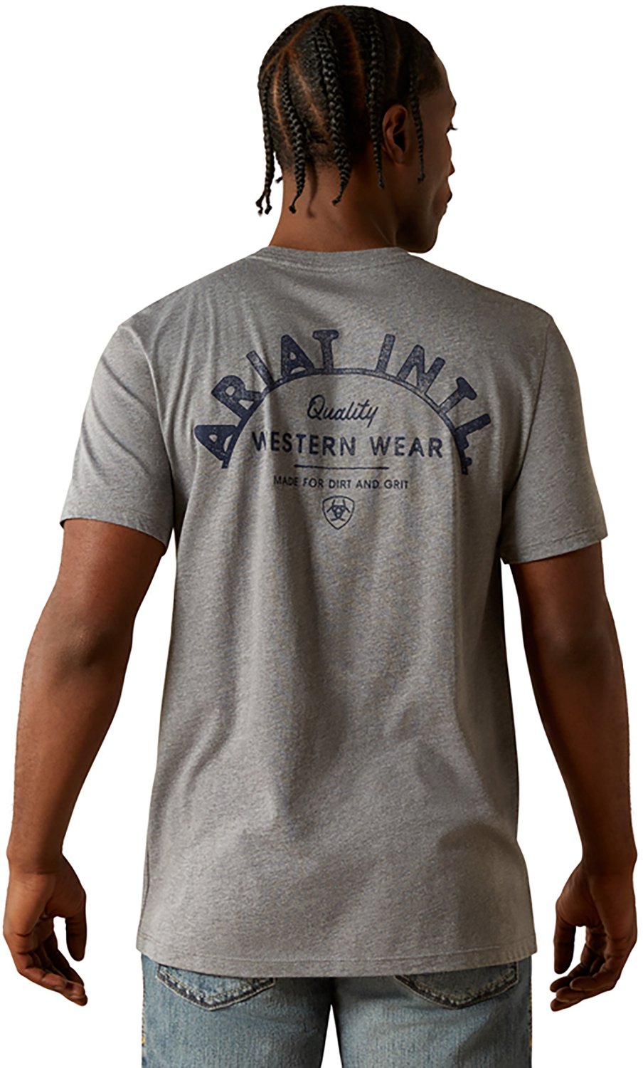 Ariat Men's Iron Ranch Arch Short Sleeve Crew Graphic T-shirt - view number 2