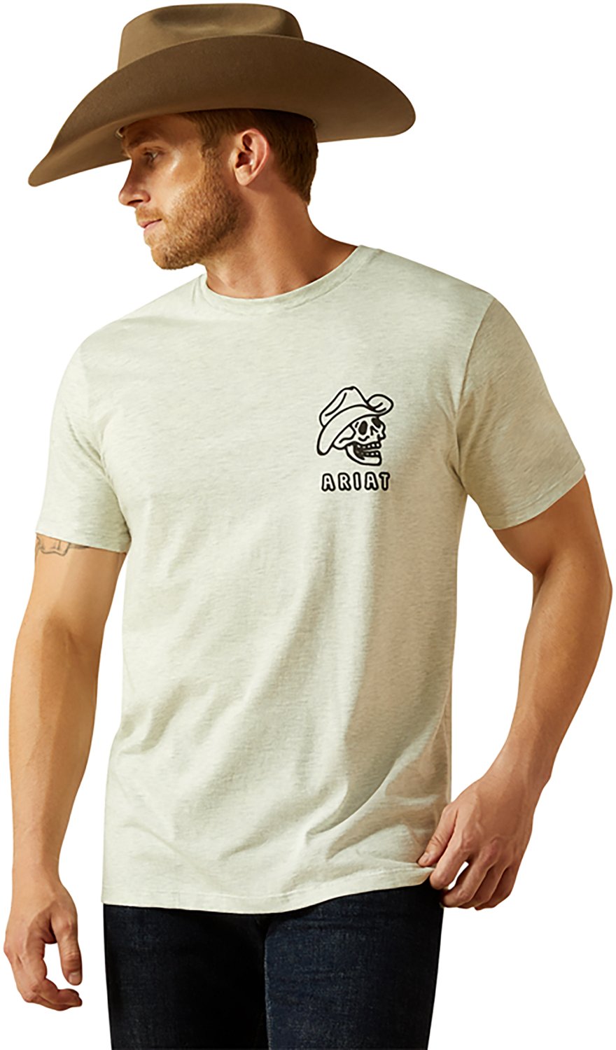 Ariat Men's Ariat Drinking Buddies Short Sleeve Crew Graphic T-shirt - view number 2