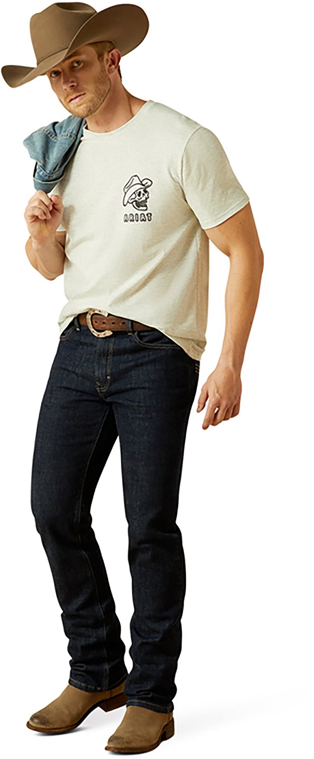 Ariat Men's Ariat Drinking Buddies Short Sleeve Crew Graphic T-shirt - view number 5