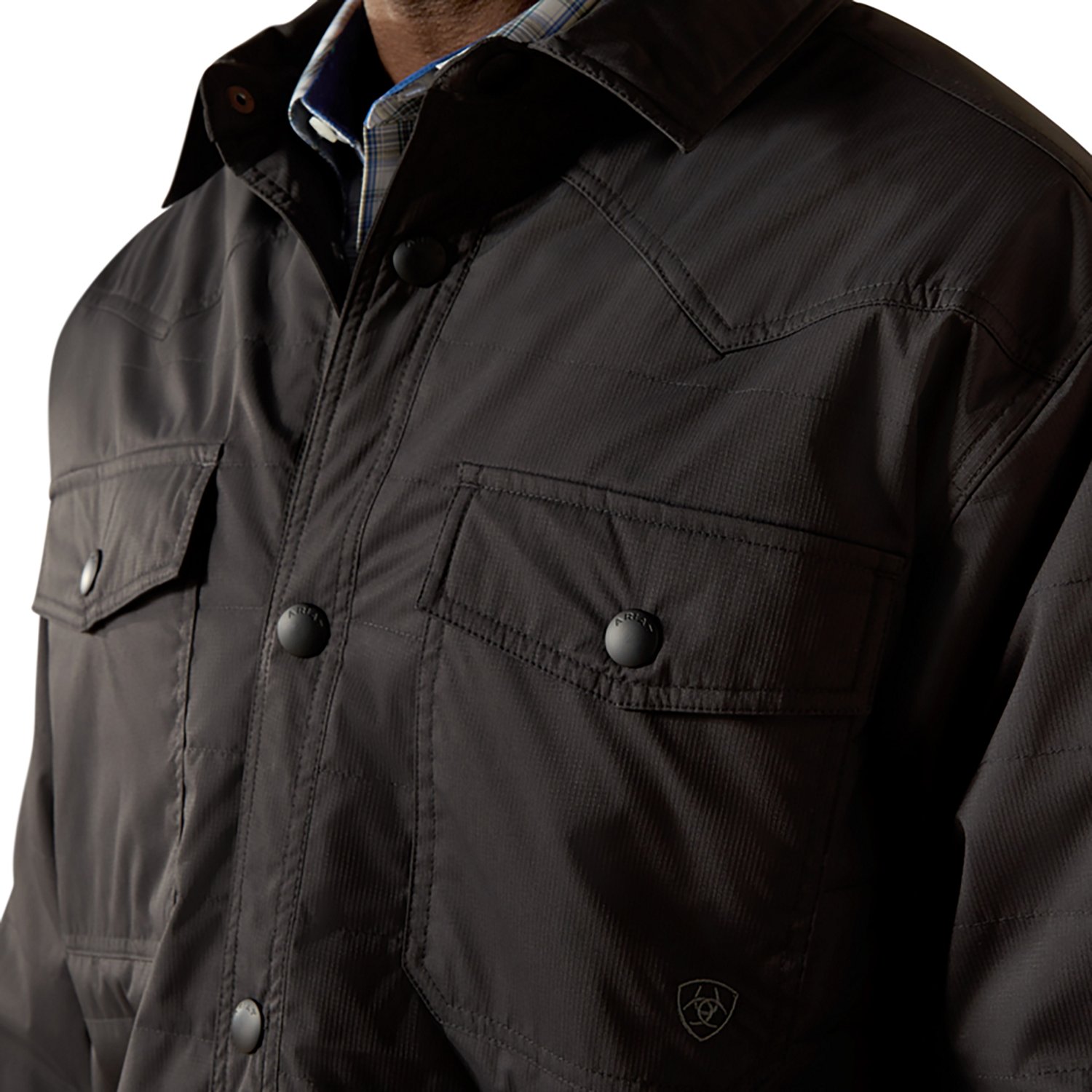 Ariat Men's Quilted Shirt Jacket - view number 3