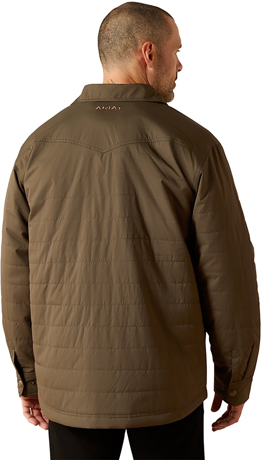 Ariat Men's Quilted Shirt Jacket - view number 2
