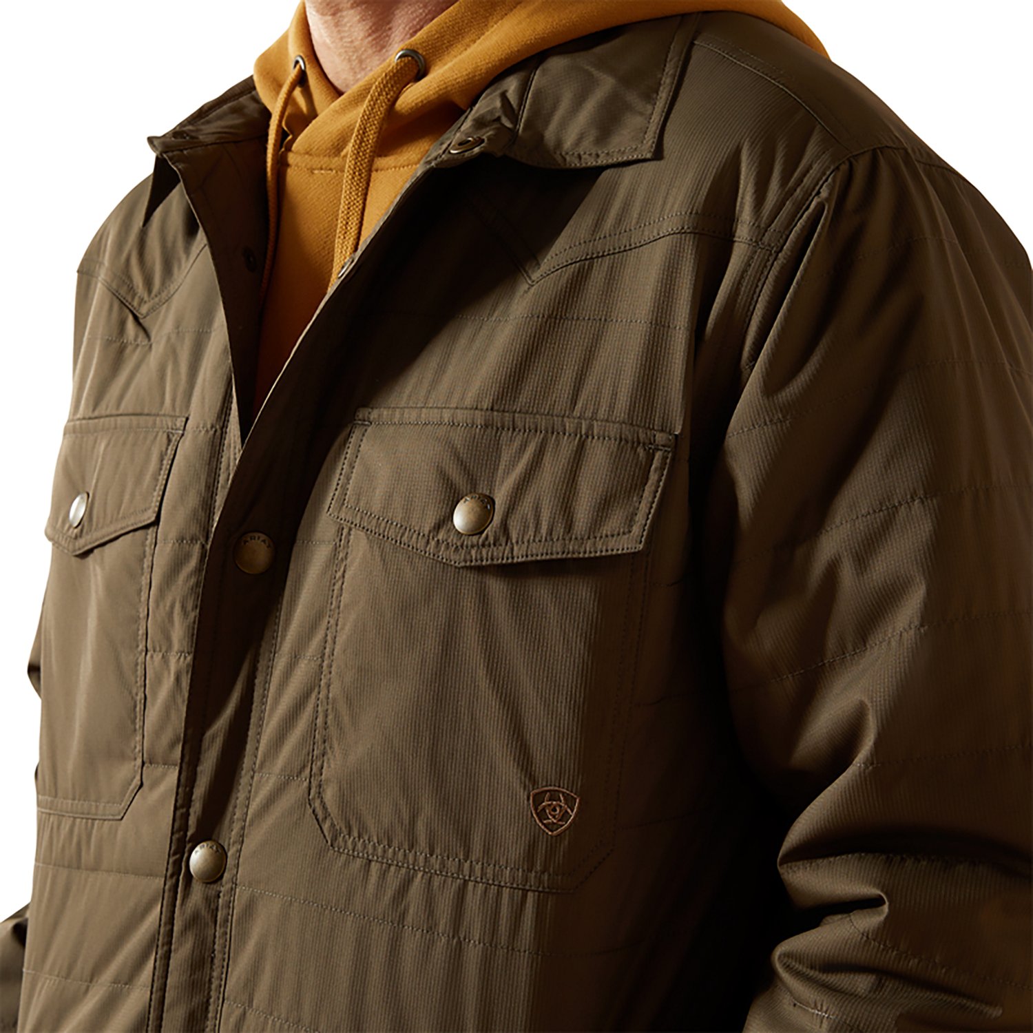 Ariat Men's Quilted Shirt Jacket - view number 3