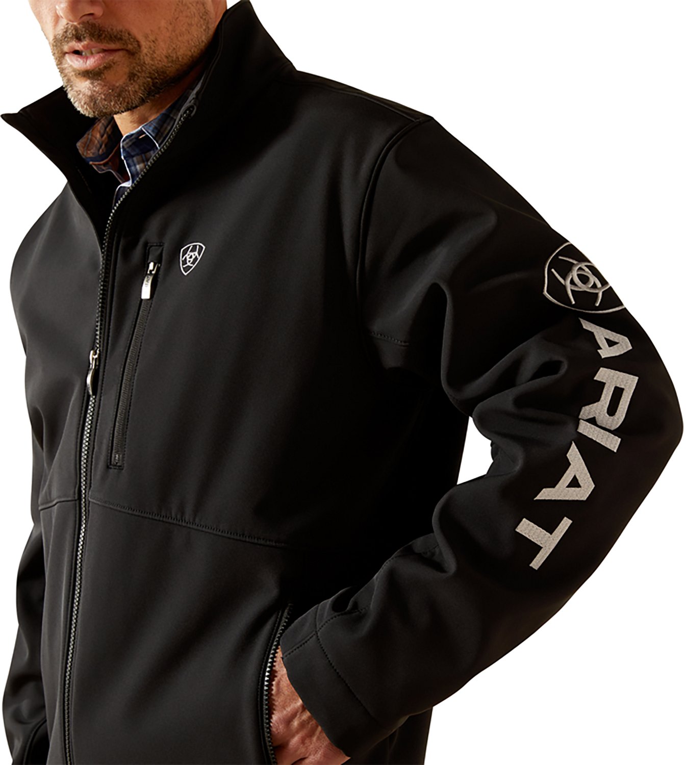 Ariat Men's Logo Softshell Jacket - view number 3