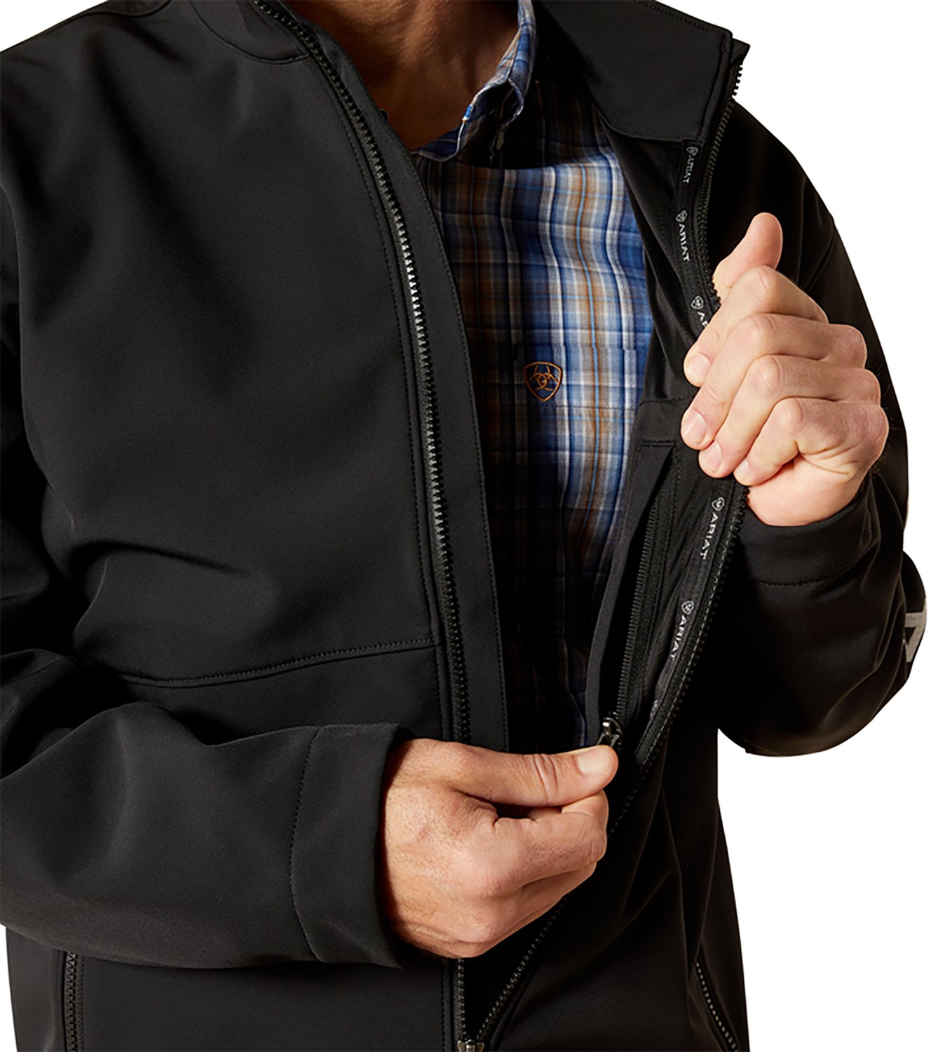 Ariat Men's Logo Softshell Jacket - view number 4