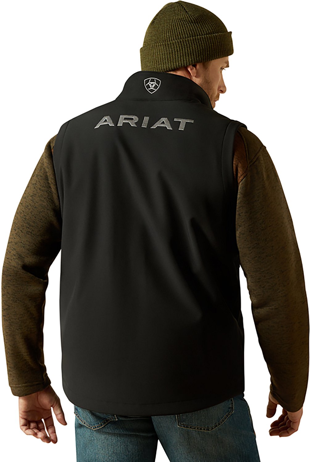 Ariat Men's Logo Softshell Vest - view number 2