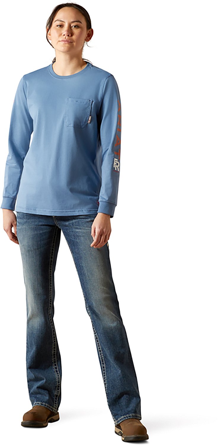 Ariat Women's FR Stretch Logo Flame-resistant T-shirt - view number 5
