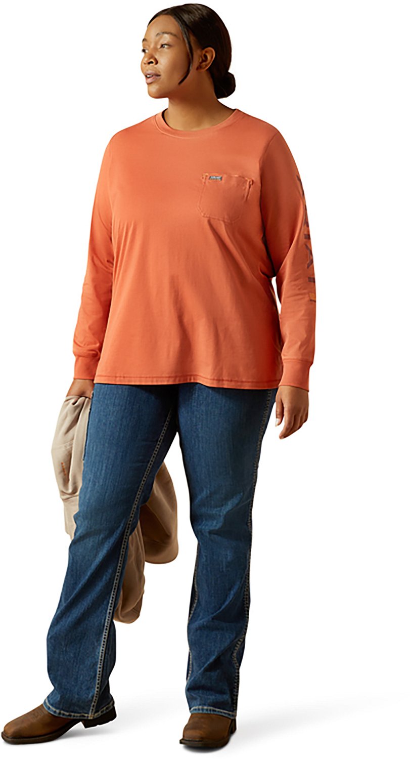 Ariat Women's Rebar Workman Logo T-shirt - view number 3