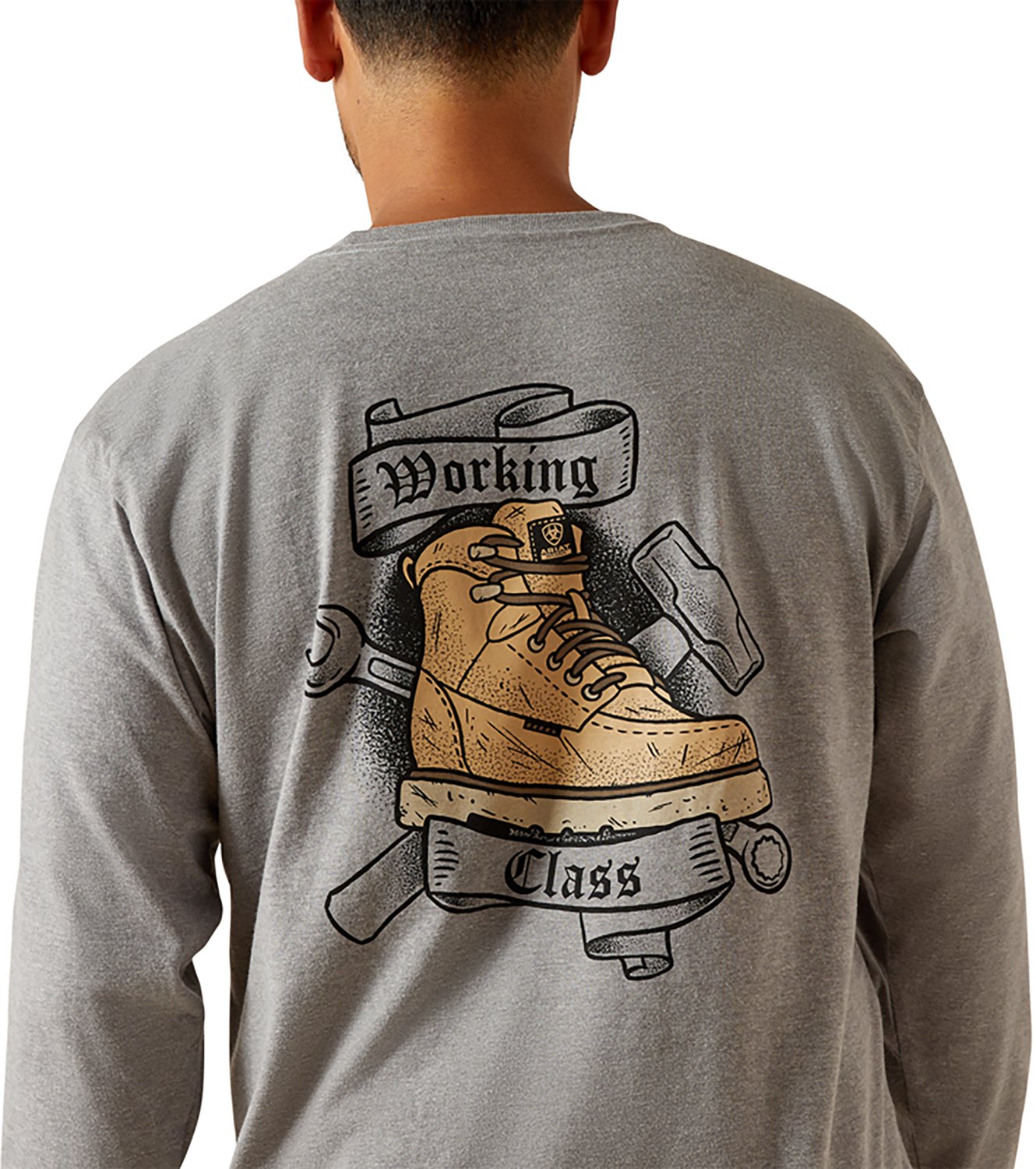 Ariat Men's Rebar CottonStrong™ Working Class Short Sleeve T-shirt - view number 3