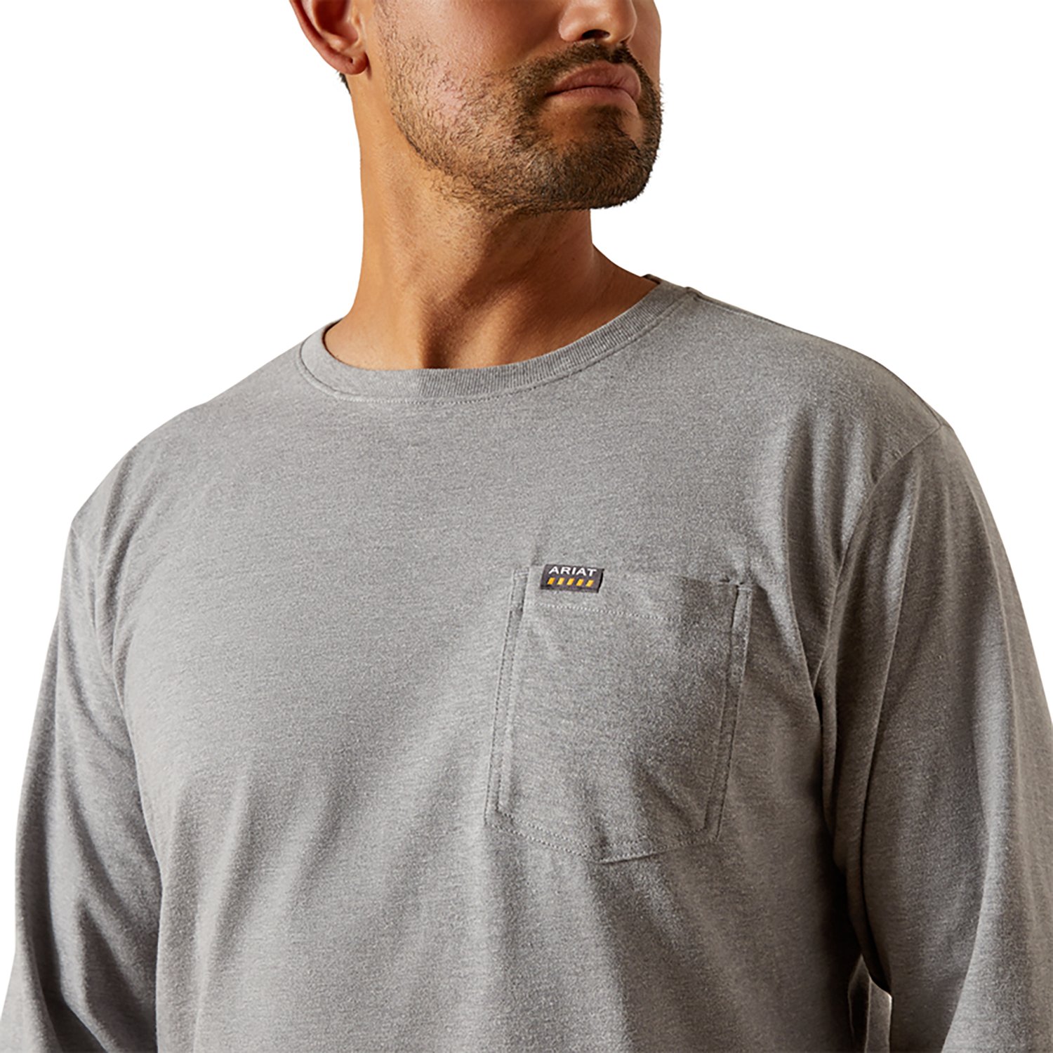 Ariat Men's Rebar CottonStrong™ Working Class Short Sleeve T-shirt - view number 4