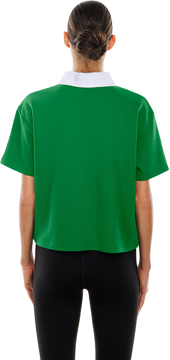 New Era Women's Eagles Boxy Polo Shirt - view number 4