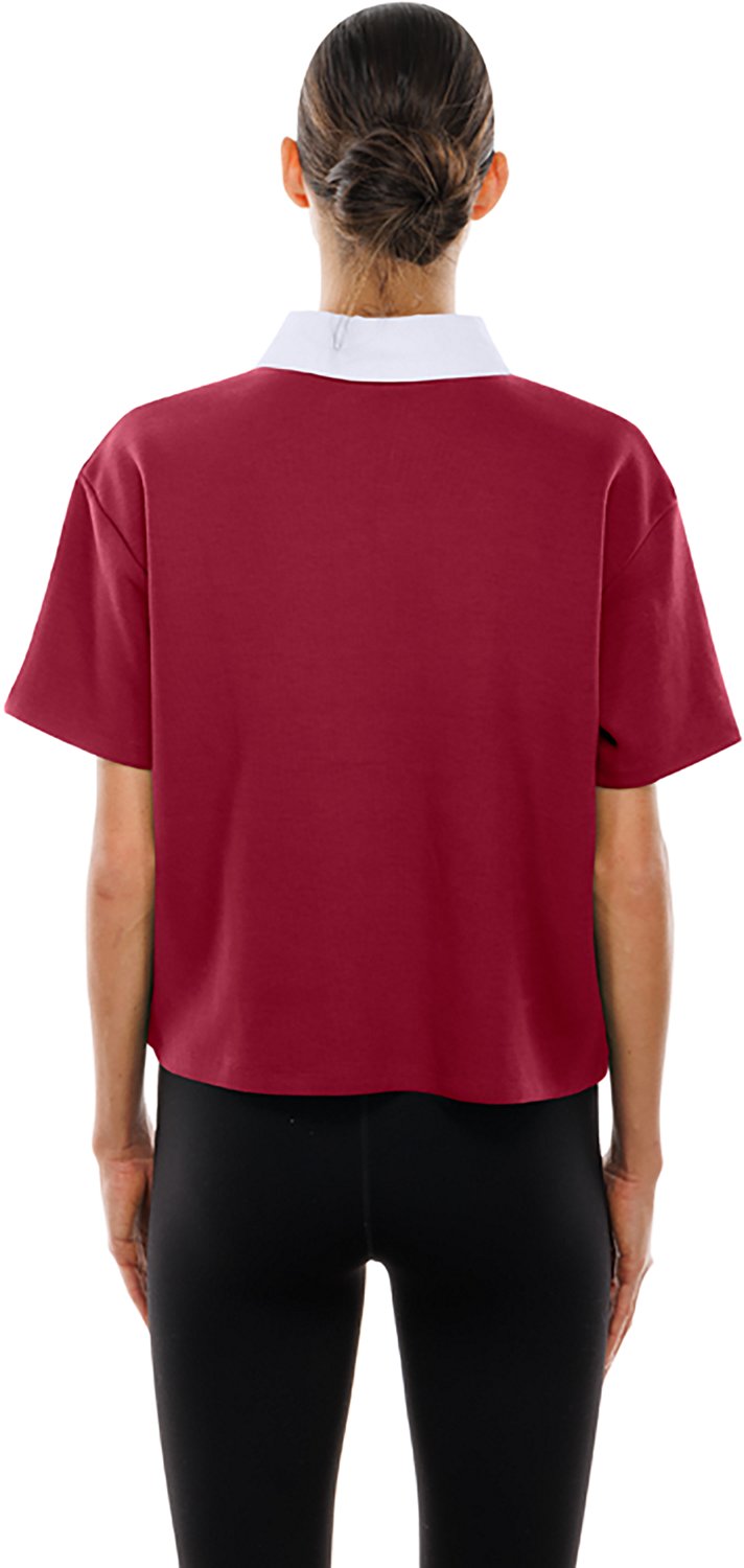 New Era Women's Commanders Boxy Polo Shirt - view number 4