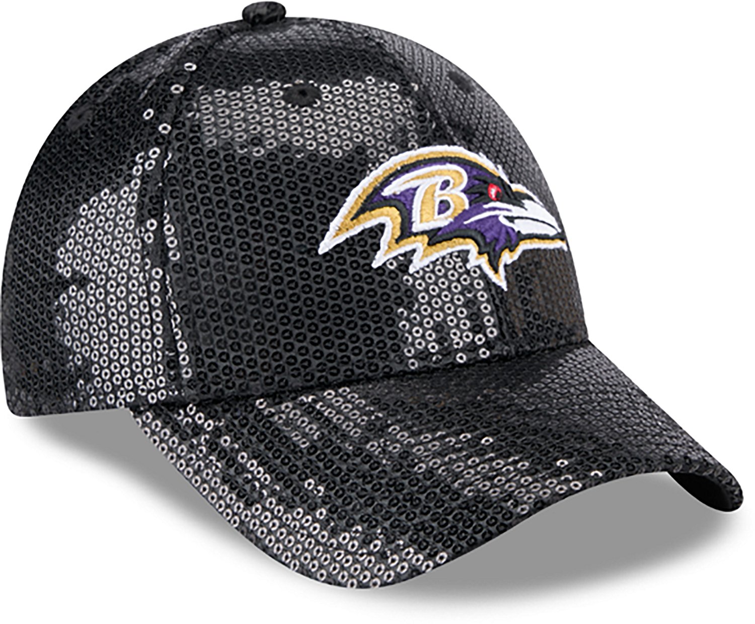 New Era Women's Ravens Sequin OTC 9Forty Cap - view number 3