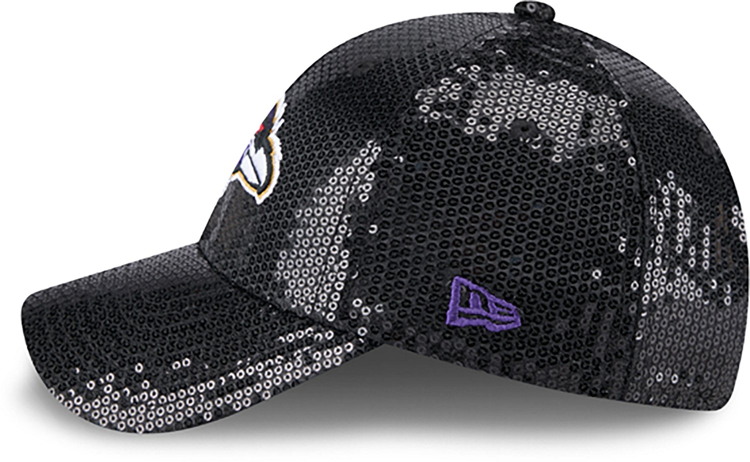 New Era Women's Ravens Sequin OTC 9Forty Cap - view number 4