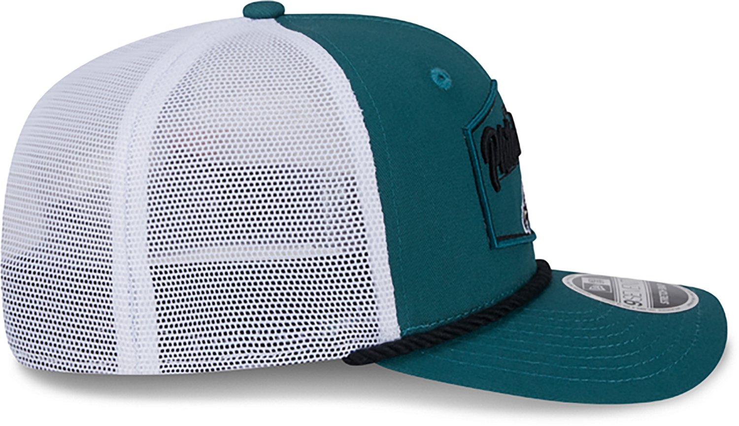 New Era Adults' Philadelphia Eagles 9Seventy Team Patch OTC Trucker Cap - view number 5