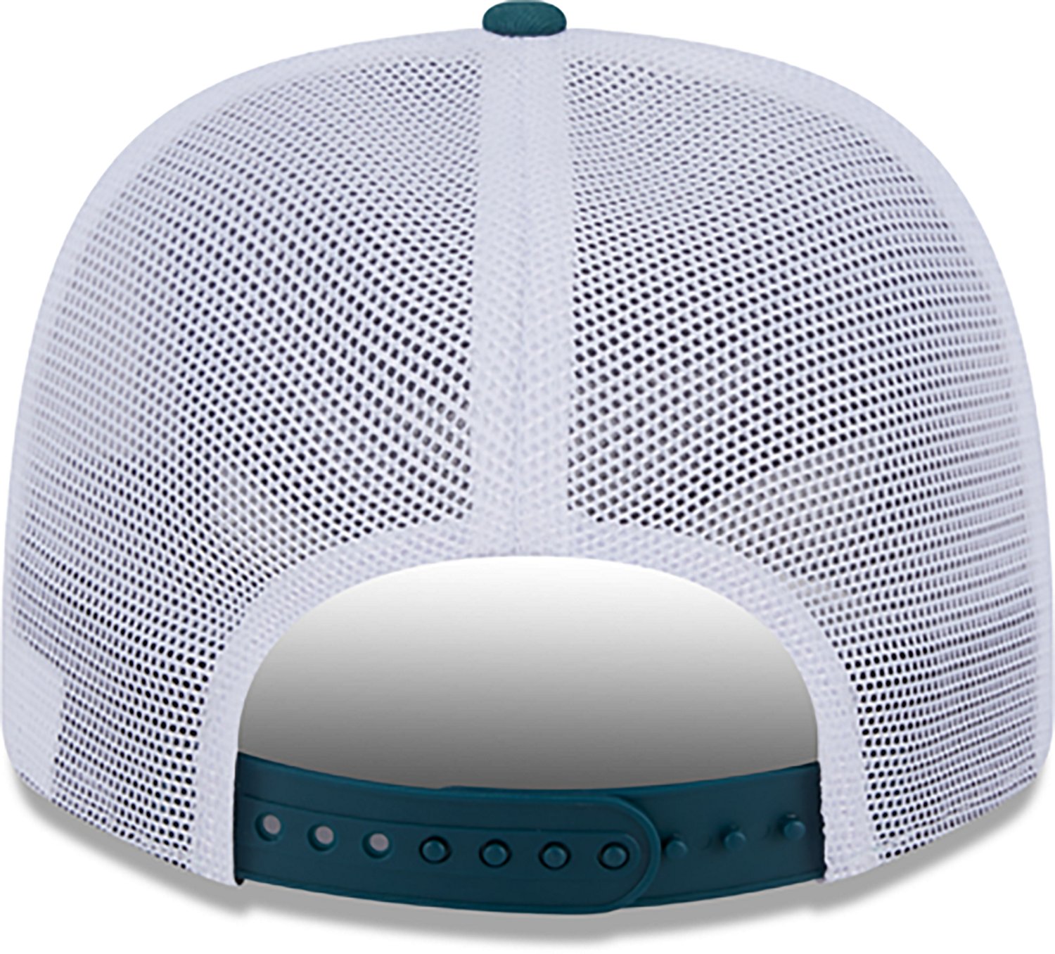 New Era Adults' Philadelphia Eagles 9Seventy Team Patch OTC Trucker Cap - view number 6