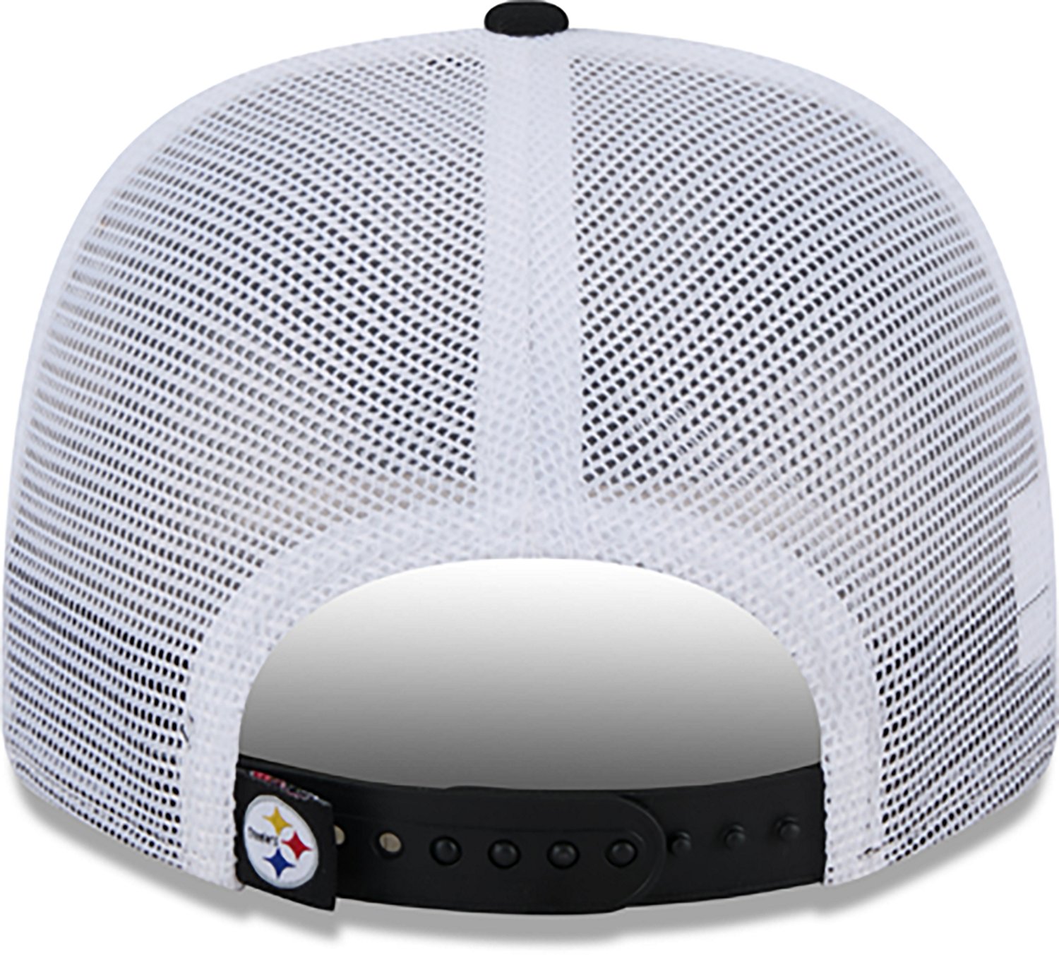 New Era Adults' Pittsburgh Steelers 9Seventy Logo Patch OTC Trucker Cap - view number 6