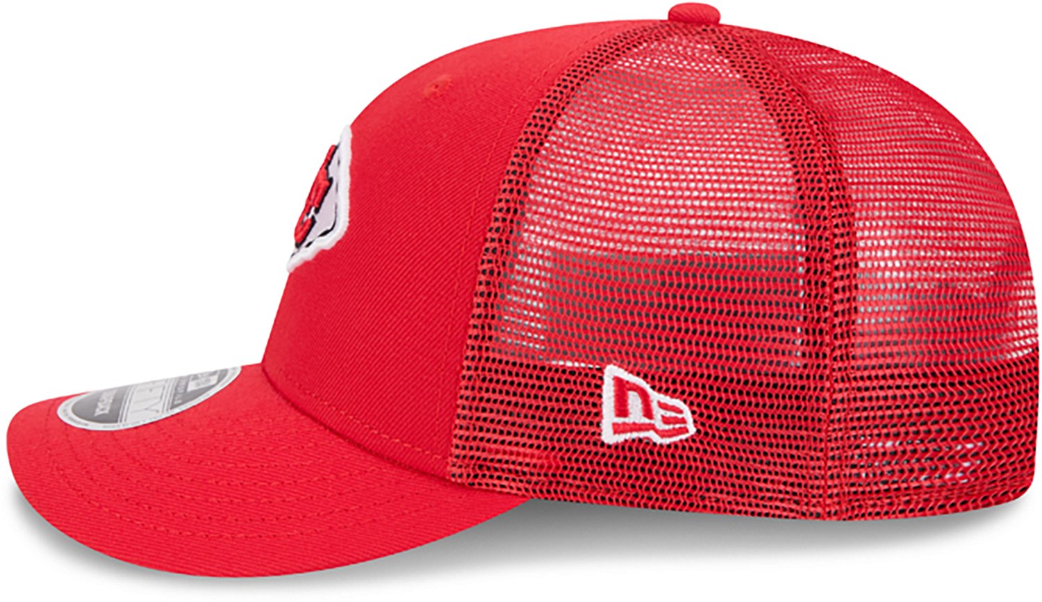 New Era Adults' Kansas City Chiefs Logo Low Profile OTC Trucker Cap